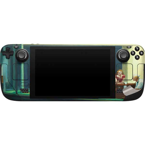 Edward Hopper Nighthawks 1942 Steam Deck Handheld Gaming Computer Skin